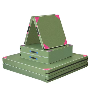 <span class=keywords><strong>Matelas</strong></span> de <span class=keywords><strong>gymnastique</strong></span> pliable sur mesure pour l'entraînement au saut en hauteur, avec rebond souple et protection anti-chute pour la <span class=keywords><strong>gymnastique</strong></span>, le yoga et la poutre d'équilibre - Product Image 6