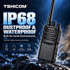 วิทยุสื่อสารแบบมือถือ UHF VHF ระยะไกล ระดับมืออาชีพ ทนทานมาตรฐาน IP68 สำหรับเจ้าหน้าที่รักษาความปลอดภัย - Product Image 5