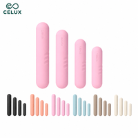 Haltères de musculation en forme de capsule Celux avec logo personnalisé, en caoutchouc et fonte, pour Pilates, poids libres, antidérapants, pour la maison