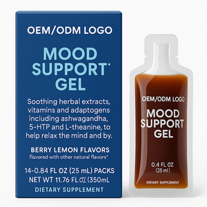 <span class=keywords><strong>Ashwagandha</strong></span> 5-htp Gaba Vloeibare Gel Stemmingsondersteuningssupplementen Voor Volwassenen Niet Voor Zwangere Vrouwen Bessensmaak - Product Image 1