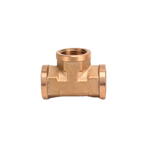 Conector en T de Cobre de Diámetro Igual con Rosca Interna de 1/2, 1, 3, 4 y 6 Pulgadas para Tubería de Grifo de Calentador de Agua - Product Image 4