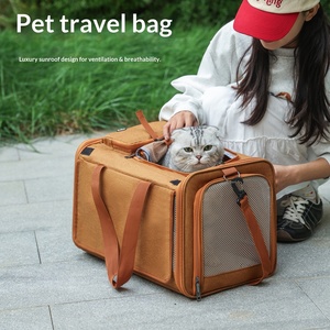 Nouveau <span class=keywords><strong>Sac</strong></span> <span class=keywords><strong>de</strong></span> <span class=keywords><strong>Transport</strong></span> Pliable et Respirant Grande Capacité pour Animaux <span class=keywords><strong>de</strong></span> Compagnie (Chats & Lapins) – Idéal pour Voiture et Sorties (Capacité Supérieure à 7kg) - Product Image 2