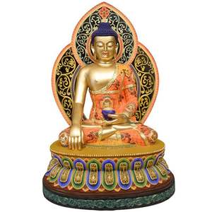 Chine Haut De Gamme Décor À La Maison Personnalisé Statut Bouddha Usine Vendre Assis Bouddha Statue En Bois - Product Image 2