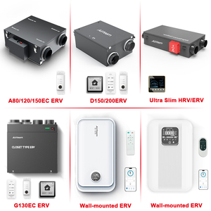 Recuperator שחזור חום אוורור wifi אנרגיה recuperator havac - Product Image 5