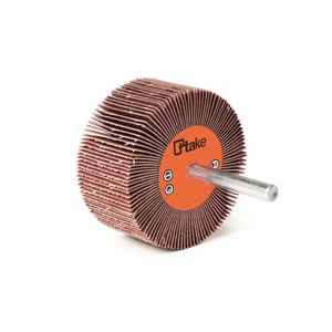 TTAKE Take Abrasive Cloth Flap <b>Wheel</b> 50x30 Mm 6 Mm Shank 120 Grit <b>Grinding</b> <b>Wheel</b> - Product Image 2