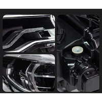 Ensemble de phares LED haute performance avec clignotants DRL pour BMW Série 5 G30 2018-2020, adaptable aux modèles G30.