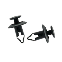 Rivets à double bride pour panneau de porte de voiture, attaches auto-taraudeuses en nylon pour intérieur automobile, clip anti-desserrage