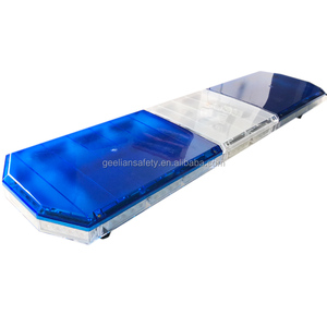 Barra luminosa <span class=keywords><strong>blu</strong></span> rossa con sirena, barra luminosa di emergenza con sirena - Product Image 1