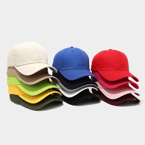 Lote al por Mayor de Gorras de Béisbol de Algodón, Talla Ajustable, Lisas, de Color Sólido, con Logotipo Bordado Personalizado, Marca Privada - Product Image 1