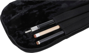 Échantillon gratuit étui pour queue de billard, étui pour bâton de billard 4x5 avec plusieurs poches pouvant contenir 4 embouts 5 manches, sac de queue de billard robuste et rembourré doux - Product Image 6