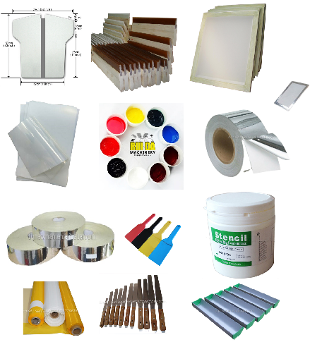 All Kinds of Screen Printing Consumable