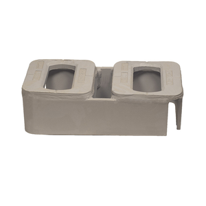 Maxplus Double Raised <b>Foundation</b> Container Fittings Structural Steel ISO Single Reefer Hot Dip Galvanized Single Flush LSO Found - Product Image 1