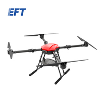 Kit de châssis de drone industriel EFT E416P PNP, charge utile de 16 kg, pliable, étanche, pour diffusion, nettoyage et inspection