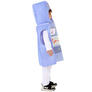 Costume de cosplay robot pour enfants de 2 à 4 ans, tissu polyester, tenue de performance, costume d'Halloween - Product Image 4