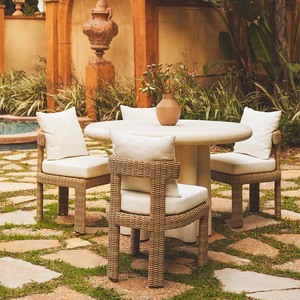 Outdoor Garden Leisure <b>Rattan</b> <b>Rattan</b> Chair Combination Outdoor Balcony Waterproof and Sunscreen Furniture - Product Image 3
