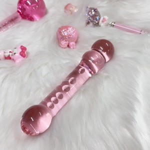 2024 Hete Verkoop Seksspeeltjes Voor Vrouwen Anale Kralen Glas Anale Butt Plug Dubbelzijdig Kristalglas <span class=keywords><strong>Dildo</strong></span> - Product Image 1