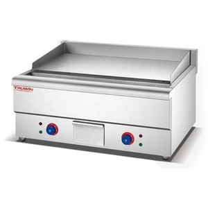 Thương mại Nhà bếp thép không gỉ lớn phẳng thiết bị bảng Top Pancake Teppanyaki Pizza Burger bít tết điện vỉ nướng - Product Image 4