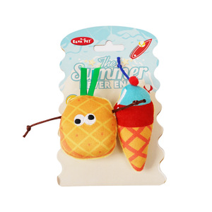 Kit de surf estival pour chat, jouets à mâcher de dessin animé avec herbe à chat pour le nettoyage des dents, jouets interactifs pour animaux de compagnie - Product Image 4