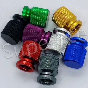 Air Dust Wheel <strong>Rim</strong> Caps AluminumTire Valve Cap Valve Stem Car <strong>Cover</strong> - Product Image 4