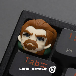 Personality Cartoon Resin Valorant <strong>Keycaps</strong> Cute Esc Custom 3D <strong>Artisan</strong> Keycap for Mx Switch Mechanical Keyboard - Product Image 2
