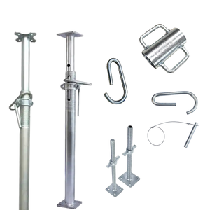 Accesorios para andamios de construcción de puentes de acero: Tuerca de puntal, Manguito de puntal, Puntales de apuntalamiento, Galvanizado en caliente, Modelo Q195/Q235/Q345 - Product Image 1