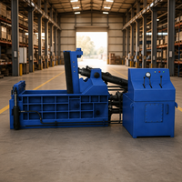 Presse à balles multifonctionnelle durable et facile à utiliser pour le recyclage des déchets plastiques et des rebuts de plastique, à prix abordable, pour usine de traitement des déchets