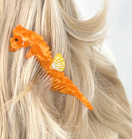 Peigne antistatique vintage exquis en acétate, peigne droit en acide acétique, adapté aux cheveux épais