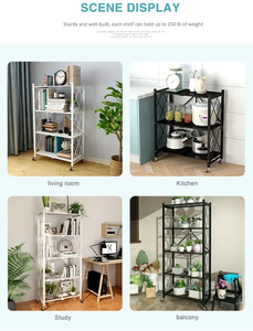 Bastidores de exhibición oldables de 5 niveles, bastidores de exhibición con tacones - Product Image 4