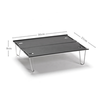 Polar Everest nouvelle Mini Table d'extérieur Portable pliante en alliage d'aluminium Camping randonnée en plein air pique-nique Table de bureau pour Barbecue