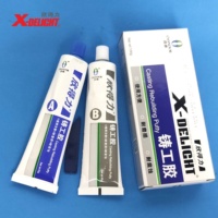 Colle AB universelle X-DELIGHT 100g, adhésif de réparation industriel, colle AB, mastic époxy, adhésif de réparation de coulée