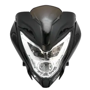 Phare de moto adapté à la modification des pièces BAJAJ Pulsar 150 200, phare LED de moto, ensemble de phare de moto - Product Image 2