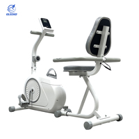 Vélo d'exercice magnétique en acier de haute qualité avec écran LCD, 8 niveaux de résistance, vélo d'appartement vertical pour la salle de sport et la maison