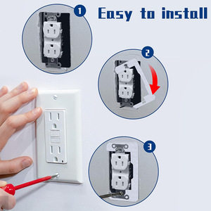 Espaciador de placa de pared de metal para cajas eléctricas Dispositivo de ajuste al ras Placas de nivelación Espaciadores Nivelador - Product Image 3