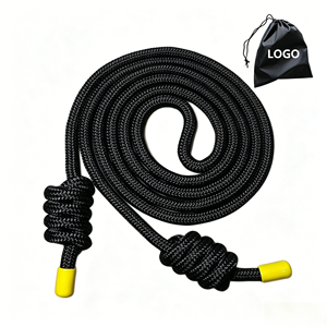 <span class=keywords><strong>Corde</strong></span> de Flow tressée réglable en nylon et polyester XLAN pour sports et exercices <span class=keywords><strong>a</strong></span>érobiques – Écologique, portable, tailles 10-18 mm - Product Image 1