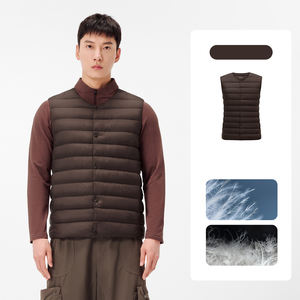Pelliot <span class=keywords><strong>Chaleco</strong></span> informal para exteriores para <span class=keywords><strong>hombre</strong></span> 800 Chaqueta de relleno A/W Ligero Cálido Montañismo Costillas a prueba de viento Trajes de ropa exterior - Product Image 6