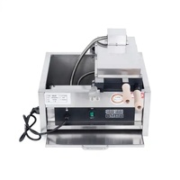 Bestes Design Neue Edelstahl-Waffeleisen-Maschine mit Niedlichen Cartoon-Formplatten (Hello Kitty, Doraemon) und Drehbarem Einstellbarem Thermostat