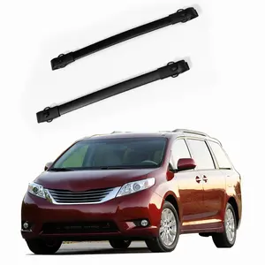 Customized Aluminum Cargo Carrier Luggage Car Roof Rack Cross Bar For toyota Sienna 2011+