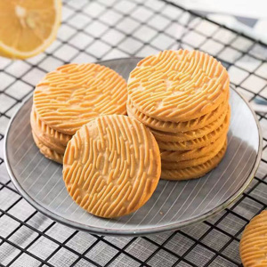 Bánh quy chất xơ cao không đường thuần chay không đường Sucrose Quinoa lúa mì hạt thô tăng cường sức khỏe màu đen nguyên hạt vuông CuộN cứng - Product Image 4