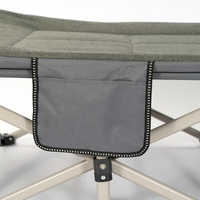 Fauteuil inclinable pliant en acier, lit d'appoint simple, canapé avec sac de transport, pliable et léger pour chambre et salon – Vente en gros