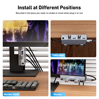 Commutateur KVM BENFEI USB 3.0 HD MI (8K 60Hz) avec 4 ports USB 3.0 pour 2 ordinateurs partageant un moniteur, un clavier et une souris