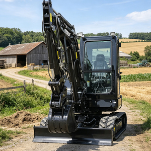 Vente directe d'usine, mini-excavatrice de 1 à 3,5 tonnes, Euro 5 CE EPA, moteur Kubota, petite excavatrice pour le creusement de fossés et la pose de tuyaux - Product Image 3