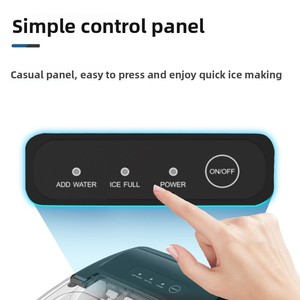 Máy làm đá mini 1.2L dùng điện, tiện dụng cho gia đình, có thể tùy chỉnh, làm đá viên mùa hè cho ký túc xá sinh viên - Product Image 4