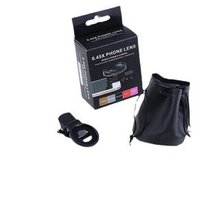 Objectif de téléphone portable 2-en-1 grand angle et macro à mise au point manuelle en métal pour <span class=keywords><strong>iPhone</strong></span> avec clip de caméra externe - Product Image 3