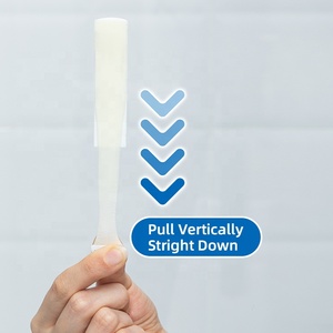 Chất lượng cao miễn phí đấm treo tường móc PC nhựa tường dính móc không khoan dính móc - Product Image 5