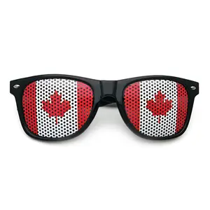 Chất lượng cao Canada quốc gia cờ quốc gia kính mặt trời Khuyến mãi giá rẻ Pinhole Kính