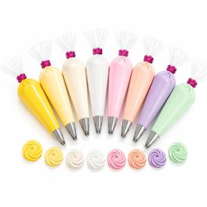 Pegamento de Silicona No Tóxico de 100g, Tipo Crema Batida, para Manualidades, Decoración de Carcasas de Teléfono, Accesorios Hechos a Mano, Manualidades Infantiles - Product Image 1