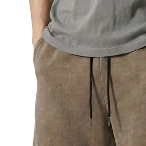 กางเกงขาสั้นยีนส์ฟอกสีทรงเข้ารูปสำหรับผู้ชาย ขายตรงจากโรงงาน รับทำโลโก้ ราคาสมเหตุสมผล - Product Image 5