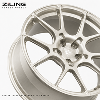 Rines de Aleación Forjados Monobloque Personalizados ZL para Honda Accord de 17, 18 y 19 Pulgadas, Diseño Multirradio, Compatibilidad OEM, Posventa