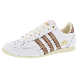 Zapatos Adidas Japan de Cuero para Mujer, Color Blanco, Marrón y Crema, Estilo Baloncesto - Product Image 1