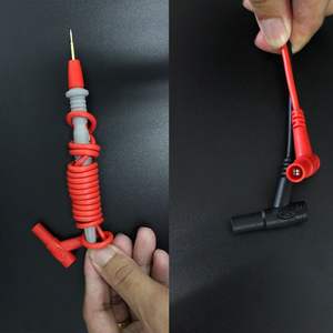 Hochwertige Multimeter-<span class=keywords><strong>Test</strong></span> leitungen Bananen stecker 1000V 20A Digitale Multimetro-Nadelspitzen-Tester-Leit sonde - Product Image 5